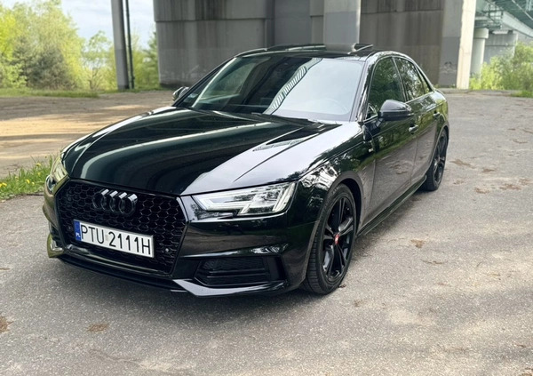 Audi A4 cena 89700 przebieg: 121000, rok produkcji 2017 z Płock małe 79